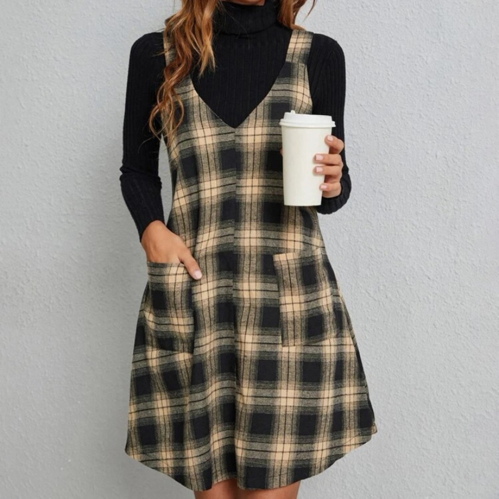 NWOT Plaid Dress